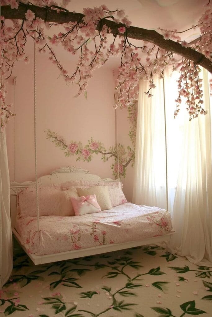 Fairy Swing in the bedroom