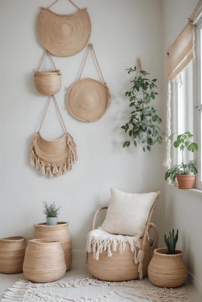 Adding Handmade Decor for a Personal Bohemian Touch