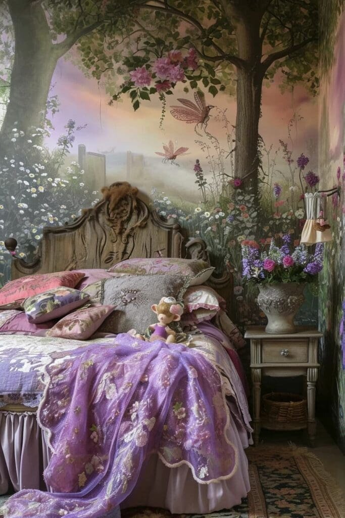 Whimsical and fairy-themed Wallpaper