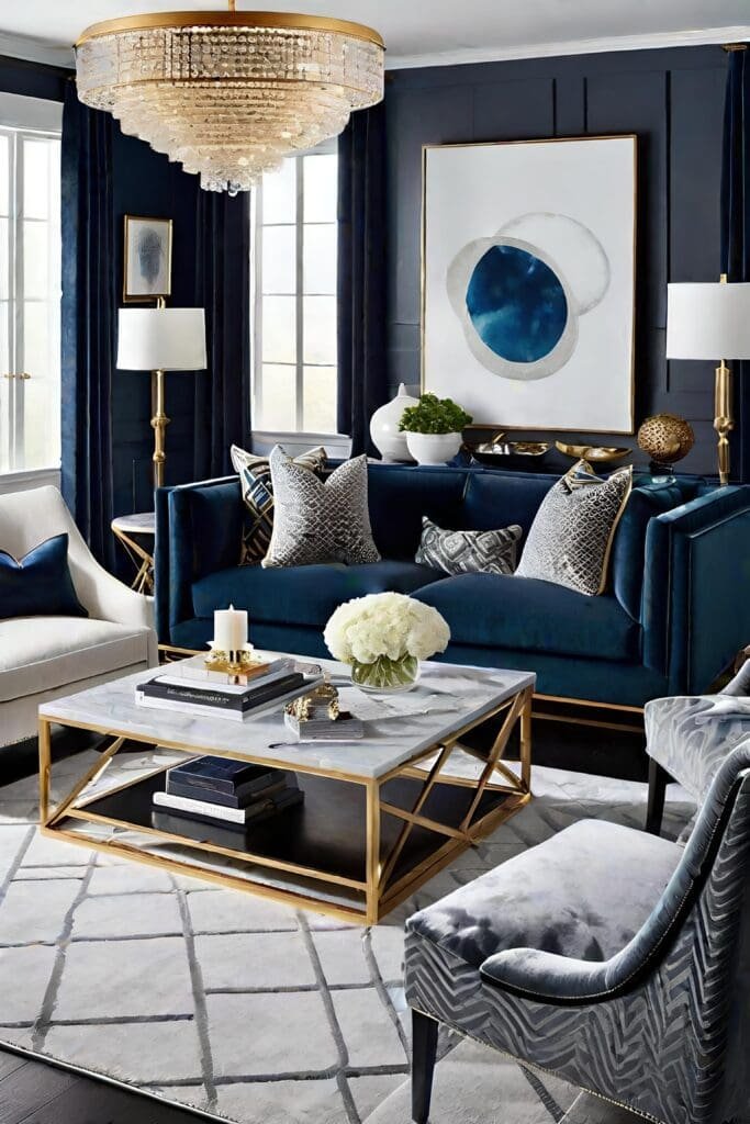 Classic Chic Modern Luxury Living Room