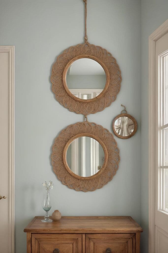 Displaying a Collection of Boho-Chic Mirrors