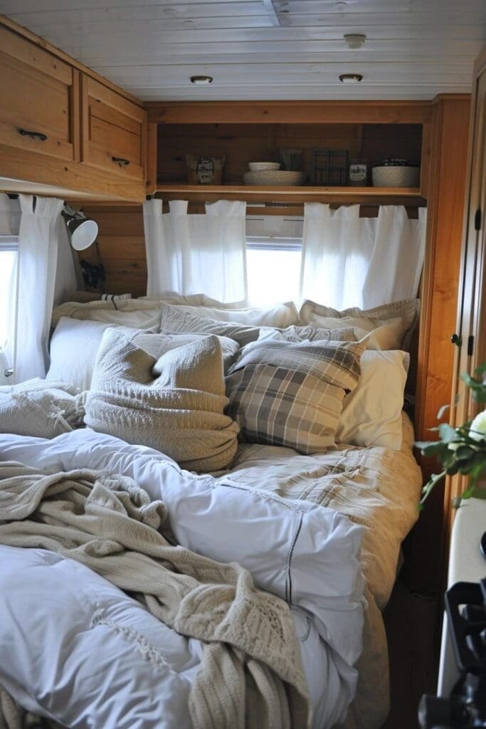 optimized RV Bed Area