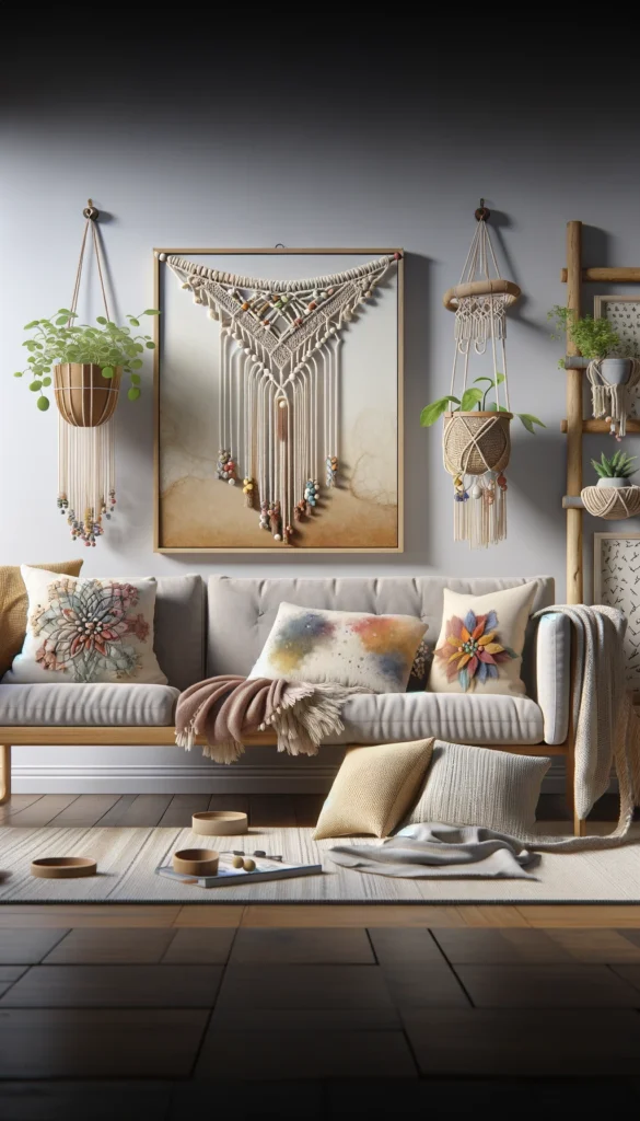 Personalizing Space with Boho-Inspired DIY Projects