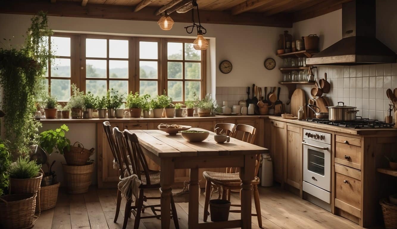 Country Cottage Style Kitchen Islands
