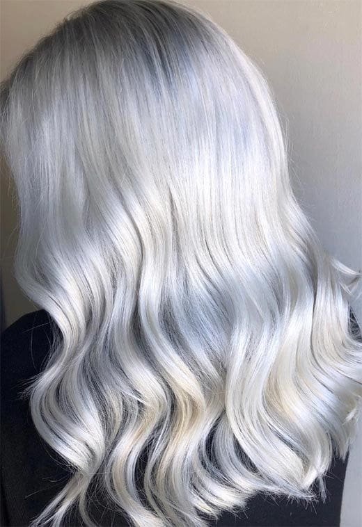 Pearl Silver Hair Color