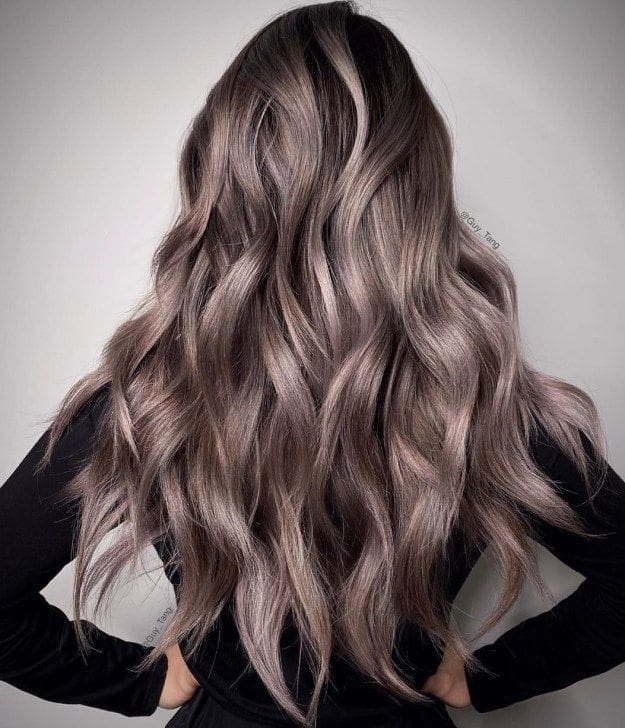 Rose Silver Hair Color
