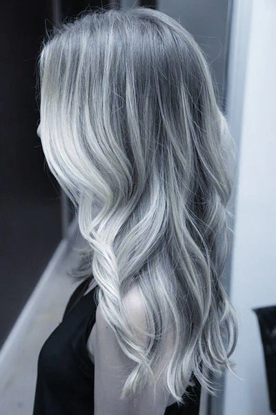 Silver Ash Hair Color