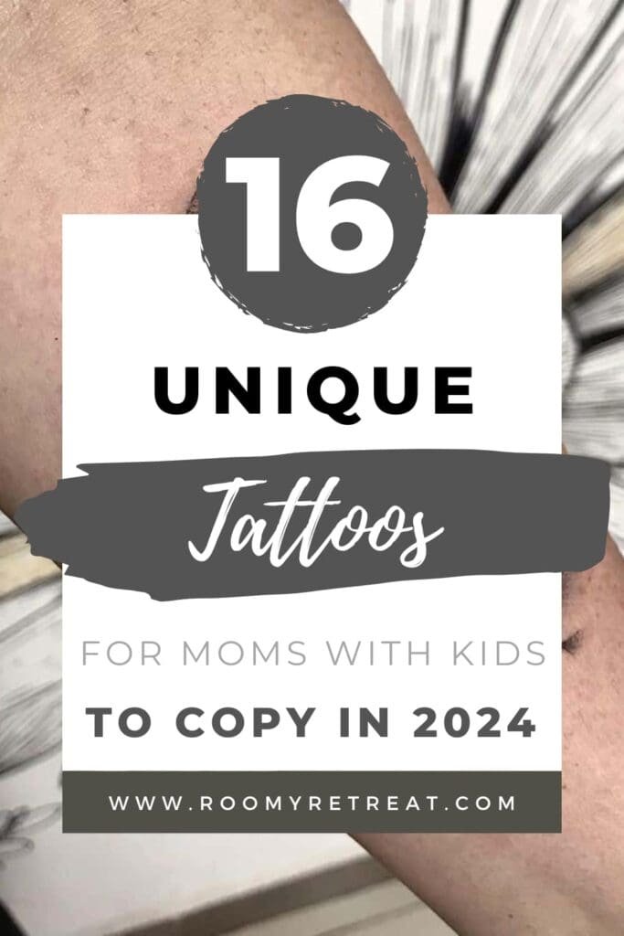 Unique Tattoos for Moms with Kids