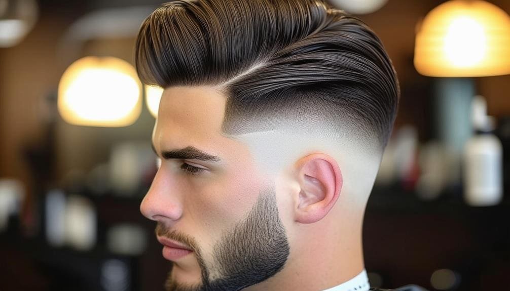 hairstyle with an edge