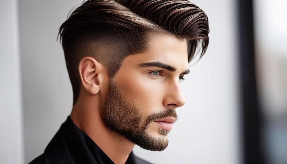 textural hairstyle with height